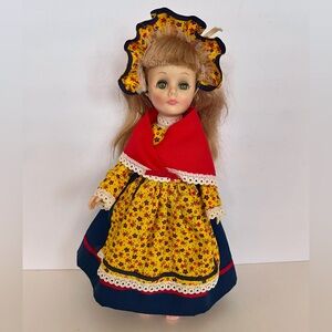 Vintage 1976 “1176” Effanbee Dolls of the World Doll.